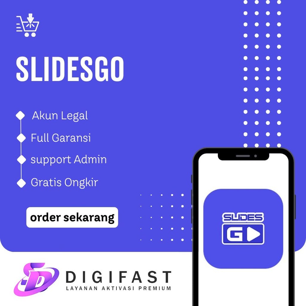 Akun SlidesGo Premium 1 Tahun Garansi Full