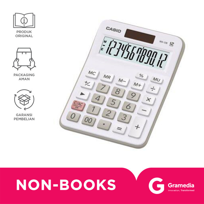 

CASIO CALCULATOR MX-12B-WE