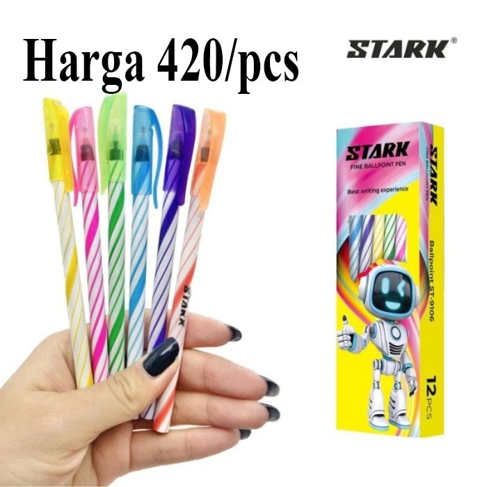 

Pulpen Pen Ulir STARK ST9106 Gross (144pcs)