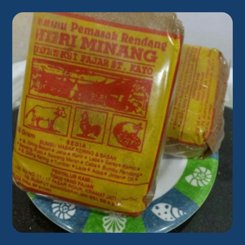 

Bumbu Masak Rendang Sari Minang 1 kg