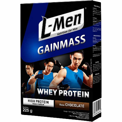 

L-Men Gainmass Whey Protein Cokelat 225 g