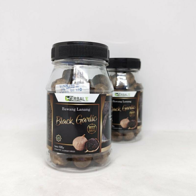 

Bawang Lanang Black Garlic Herbale - Ukuran Bawang Lebih Pas, Tidak Terlalu Besar - Isi 100 gr