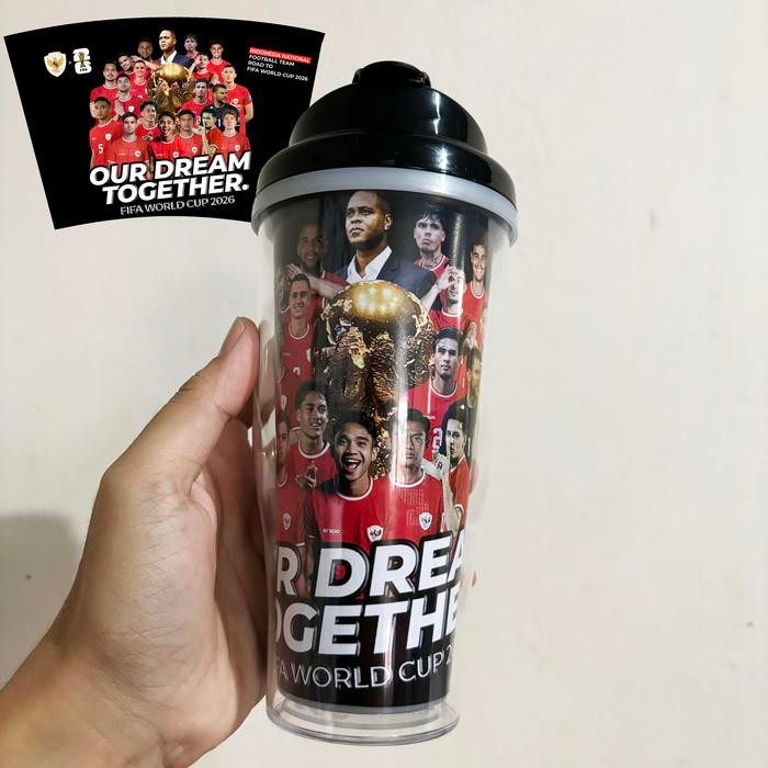 [Promo] [PROMO] Tumbler Timnas Terbaru Edisi 1 Tumbler Botol Timnas Indonesia Tersedia Semua Pemain 