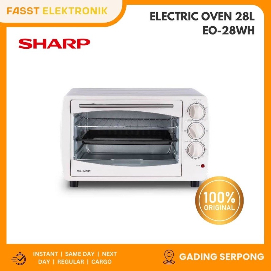 SHARP Electric Oven 28 Liter EO-28WH