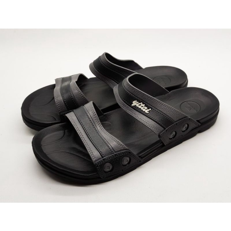TERMURAH - YITAI 334 SANDAL SELOP PRIA&WANITA  / SANDAL SLIPON YITAI SIZE  30-44 / SANDAL SELOP  YIT