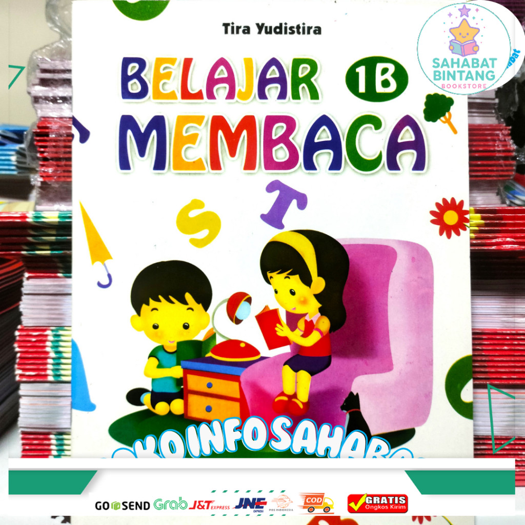 Buku Belajar Membaca 1B untuk Paud dan TK