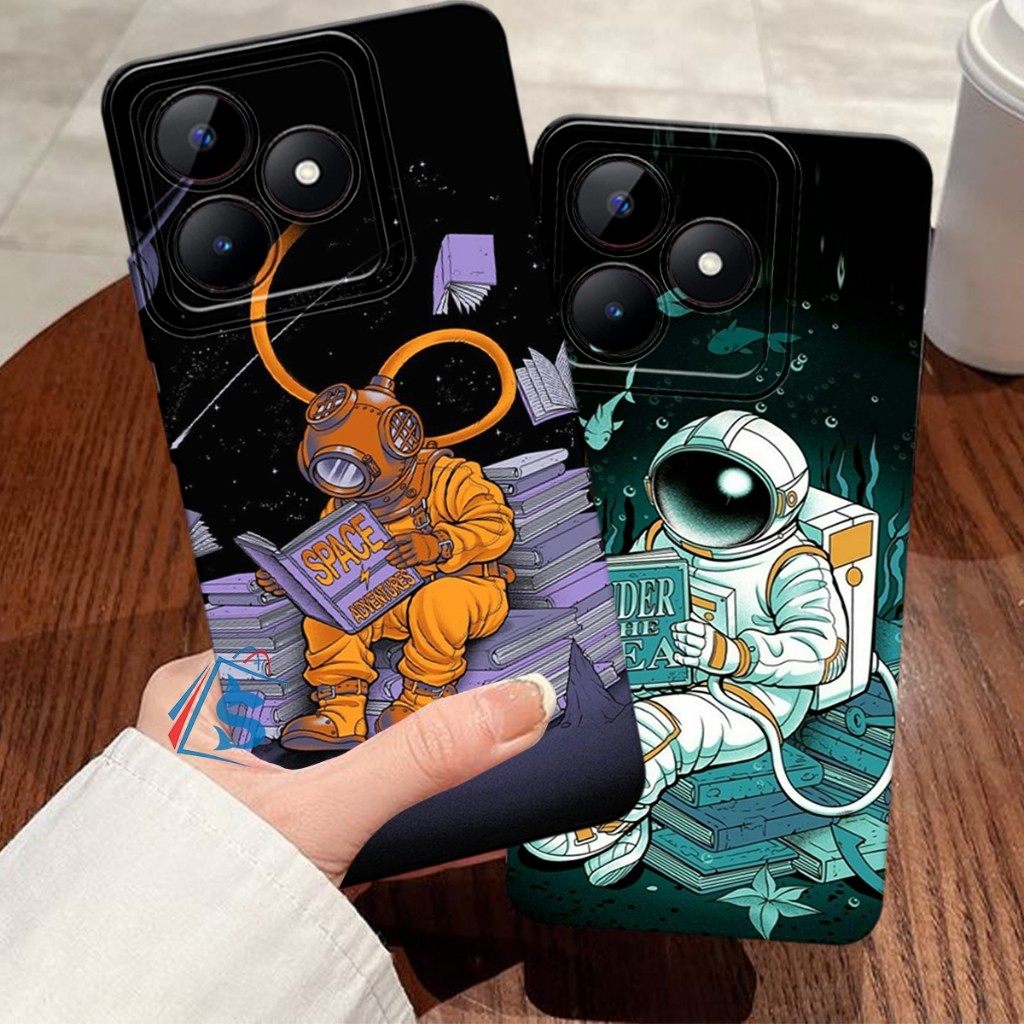 Softcase REALME NOTE 50 C51S C51 C53 C55 C35 C33 C31 C21 C21Y C25Y C12 C15 C25 C25S C30 C30S Motif N