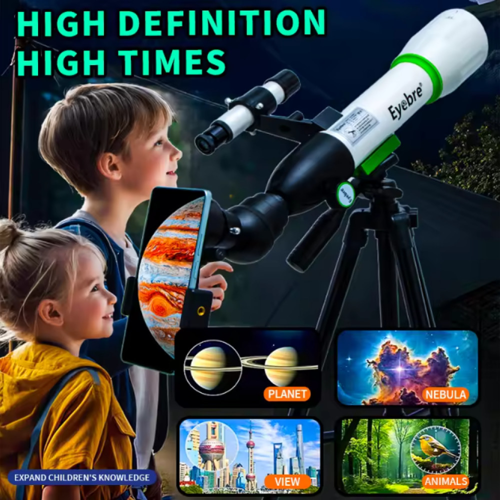 Teleskop Astronomi Profesional Teropong Bintang Lensa Jernih 200x50mm