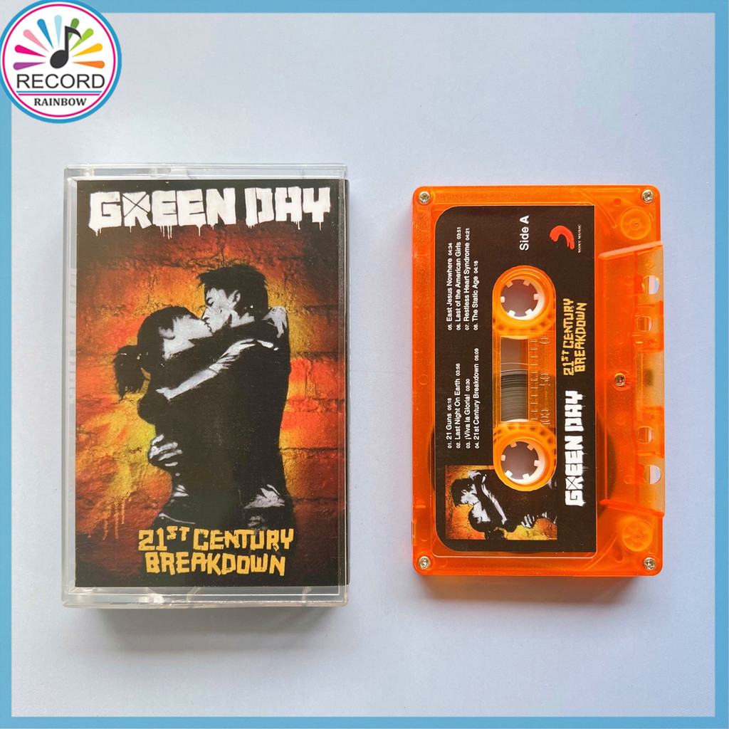 Kaset Pita Green Day 21st Century Breakdown Cassette Tape [Tersegel] Terbaru