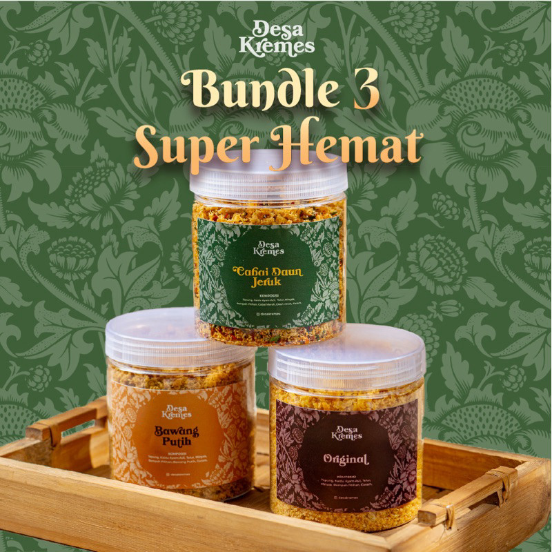 

NEW DESA KREMES - BUNDLE 3 Kremes Ayam PREMIUM