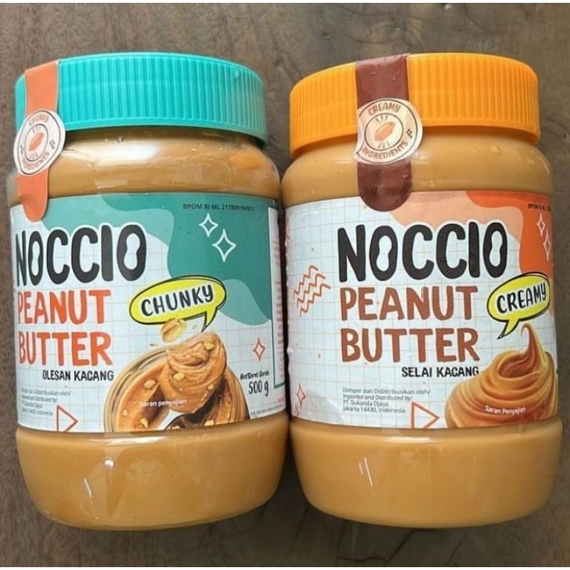 

NEW Noccio Peanut Butter Selai Kacang Impor China PREMIUM