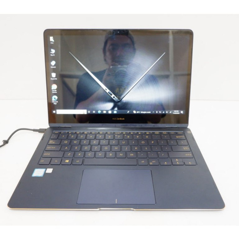 Laptop Asus ZenBook UX370U Touchscreen Intel Core i7-8550U Ram 16Gb Ssd 256Gb SCU9095