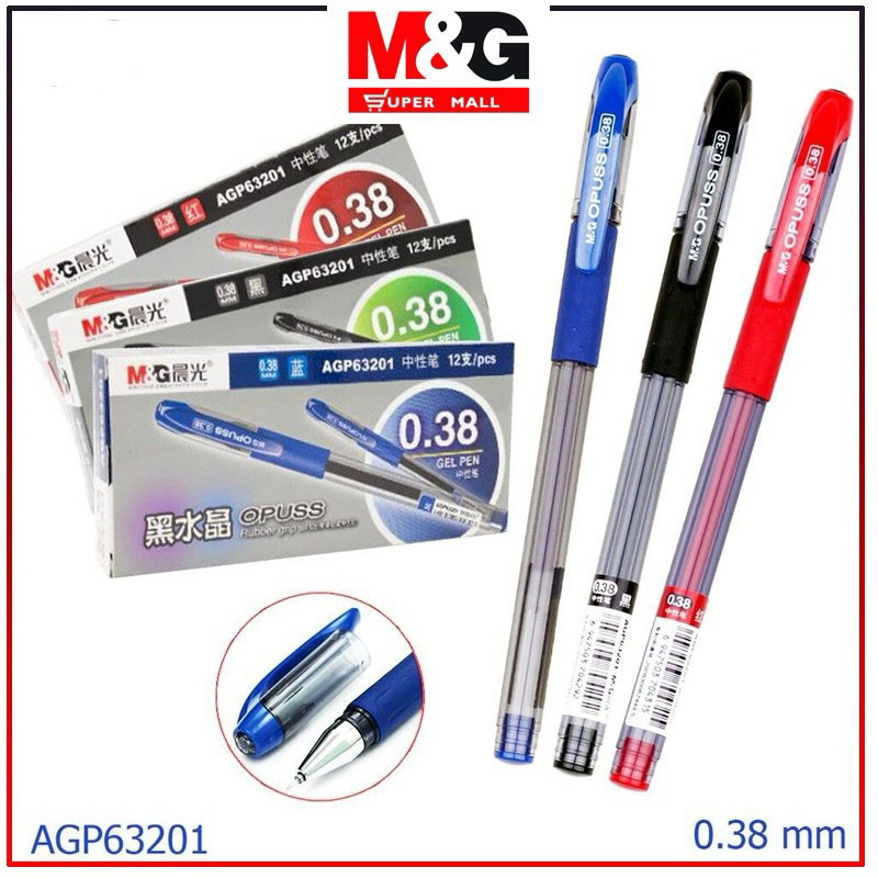 

M&G Gel Pen Opuss 0.38mm / Pulpen Gel Opuss M&G AGP63201