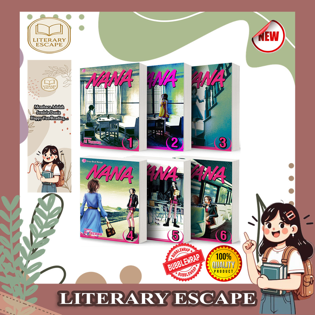 Manga Nana, by Ai Yazawa (21 book series)