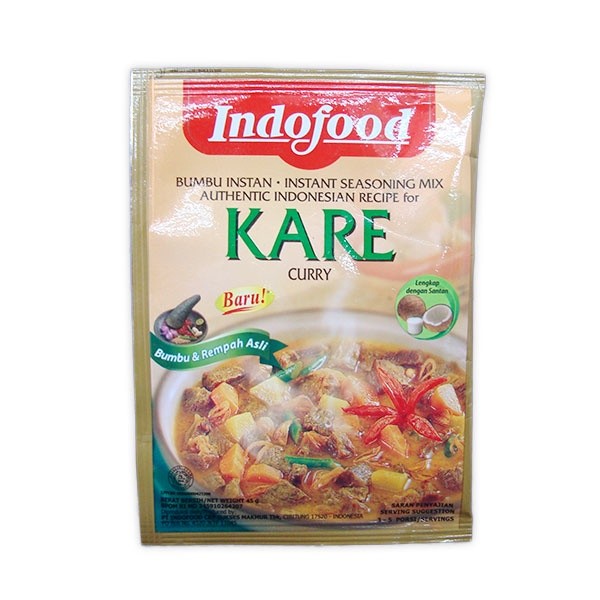 

INDOFOOD BUMBU RACIK SPECIAL KARE 45 GR ARBON