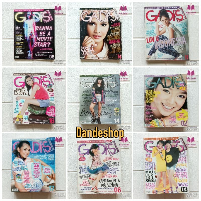 Gadis - Majalah Remaja Bekas Preloved