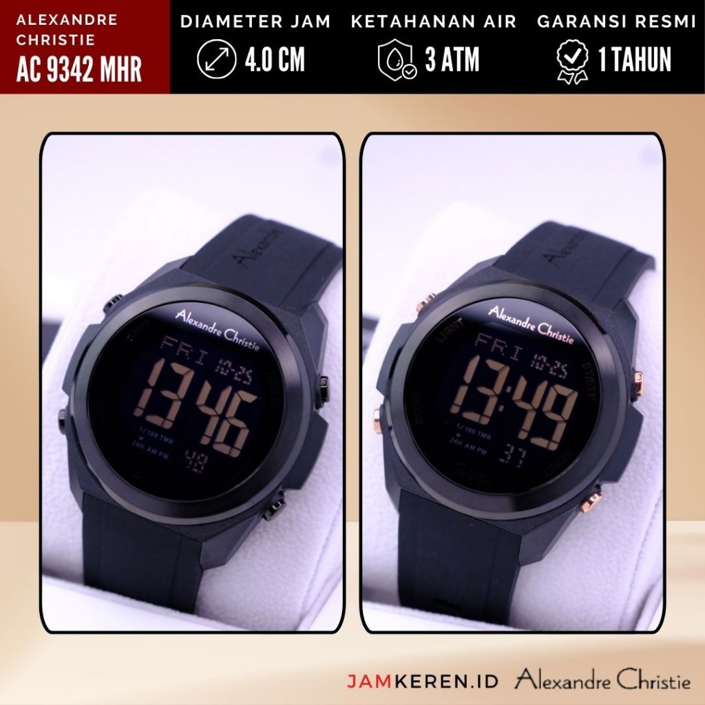 Alexandre Christie - Jam Tangan Alexandre Christie - Jam Tangan Cowok AC 9342 MH Sport Garansi Resmi