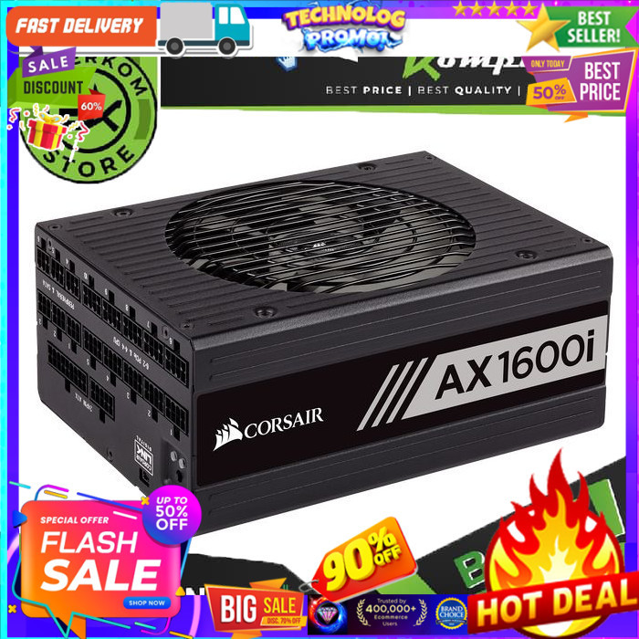 Corsair AX Series Digital 1600W Fully Modular AX1600i - Titanium