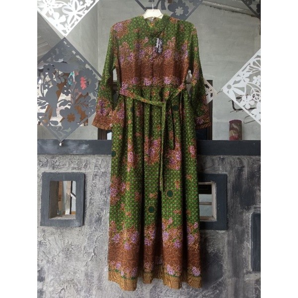 FR76ZN GAMIS MUSLIMAT//SERAGAM PENGAOSAN//GAMIS LIPIT