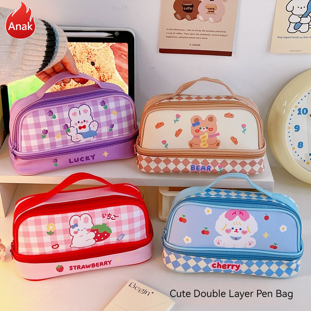 

Anak-Anak Tas Pensil Anak Kapasitas Besar Penyelenggara Alat Tulis Tas Pensil Anak Lucu Tempat Pensil Anak Tas Kosmetik