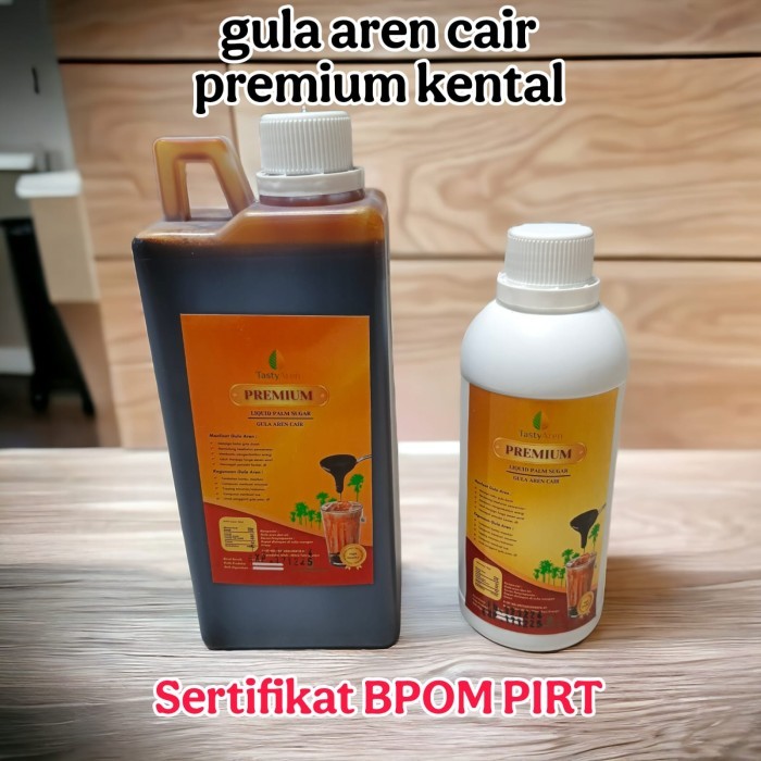 

gula aren cair premium brown sugar kental pirt
