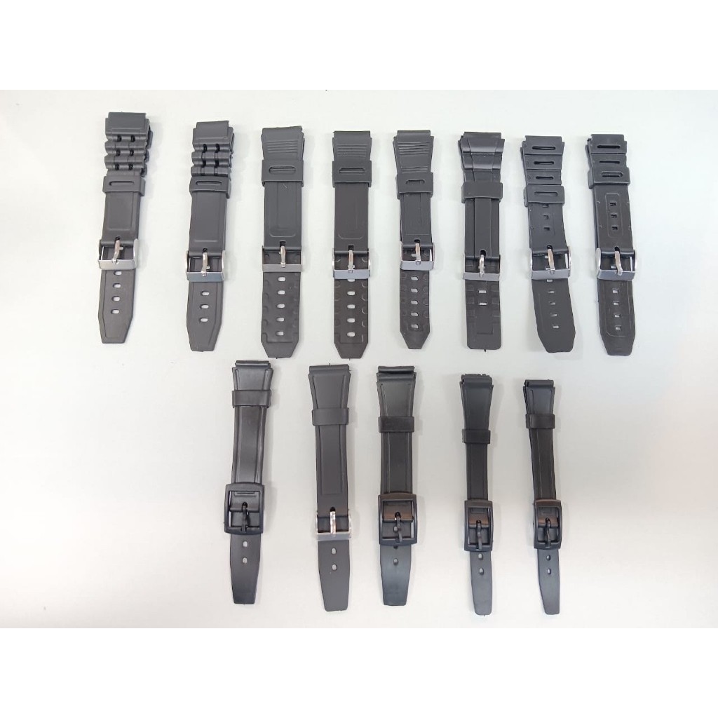 IG ( TALI JAM ) Tali Jam Tangan Casio QNQ Model Gelombang Strap Jam Tangan Casio Model GELOMBANG MUR