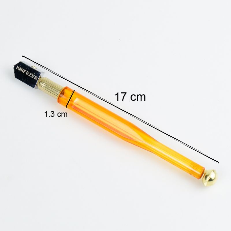 Glass Cutter Manual Body Gagang | Pisau Pemotong Kaca Minyak | Alat Potong Kaca Keramik Ubin