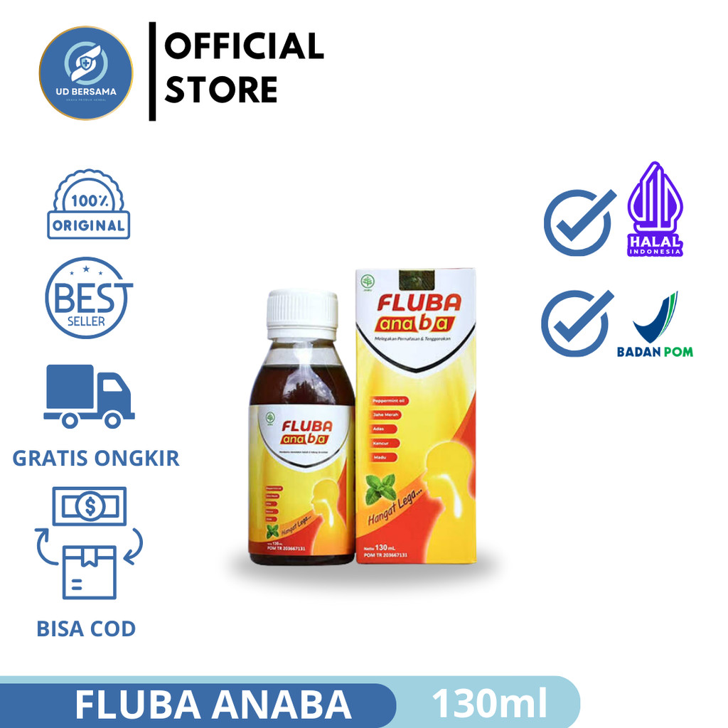 

Fluba anaba Mampu Menyembuhkan Batuk Anak 130ml