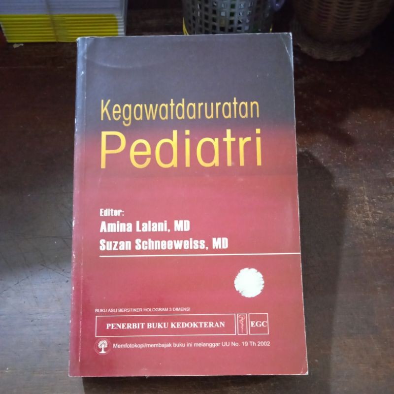 Buku Kegawatdaruratan Pediatri