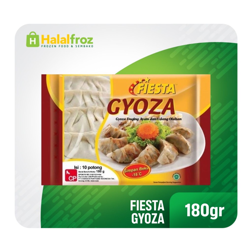 

Fiesta Gyoza 180gr (30s)