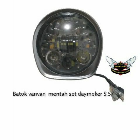 daymeker 5,75 inch set batok vanvan bentak batok vanvan mentah