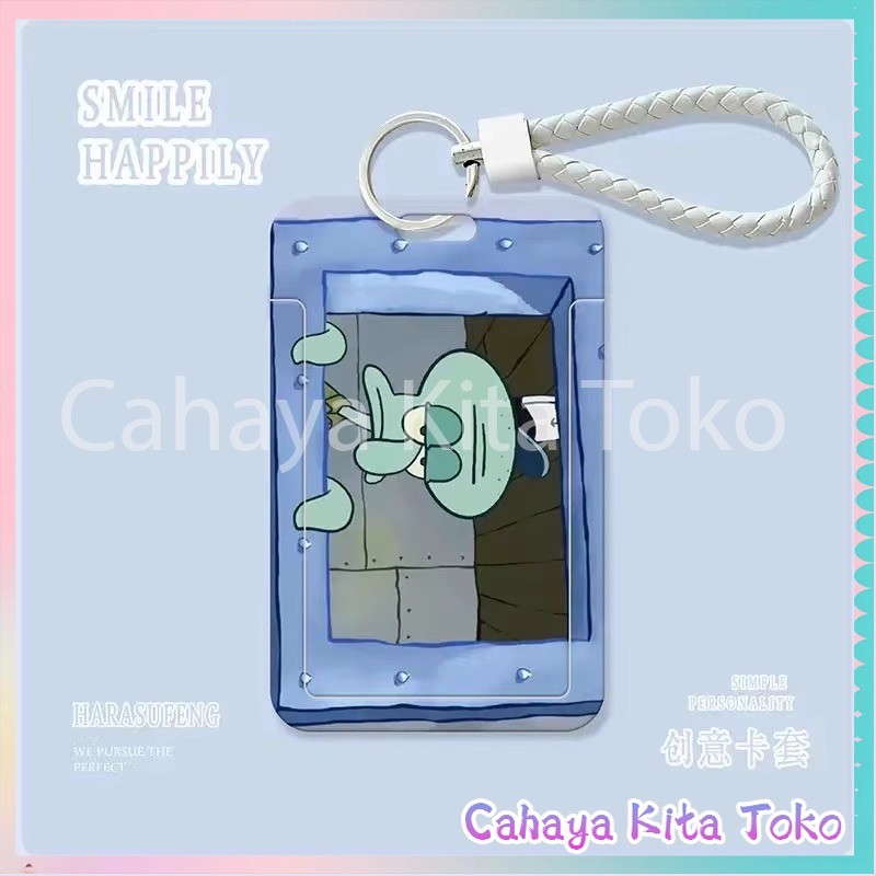 

【Diskon Lebaran】ID CARD HOLDER/SARUNG KARTU/pesanan Hadiah Khusus/SUPPORT HARGA GROSIR/Squidward Tentacles