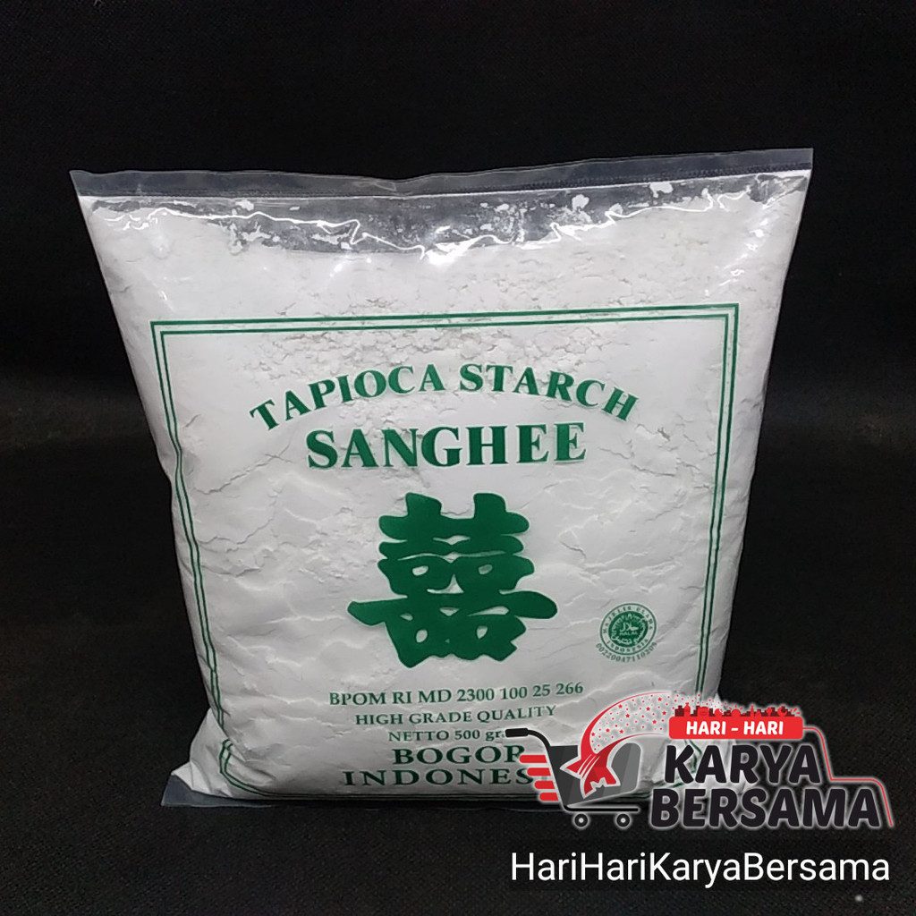 

TEPUNG TAPIOCA TAPIOKA SANGHEE SANG HEE 500GR