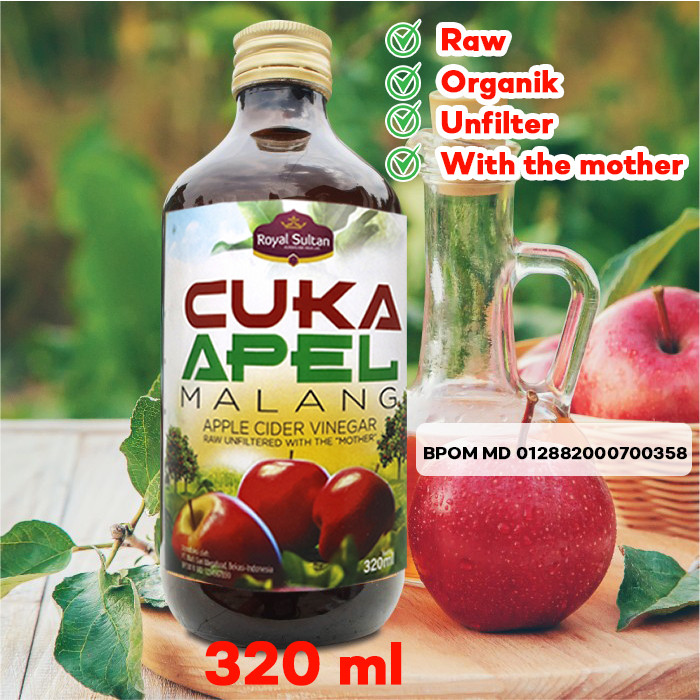 

CUKA APEL 100% CUKA APEL ALAMI | CUKA APEL ROYAL SULTAN | CUKA APEL BATU MALANG (320ML)