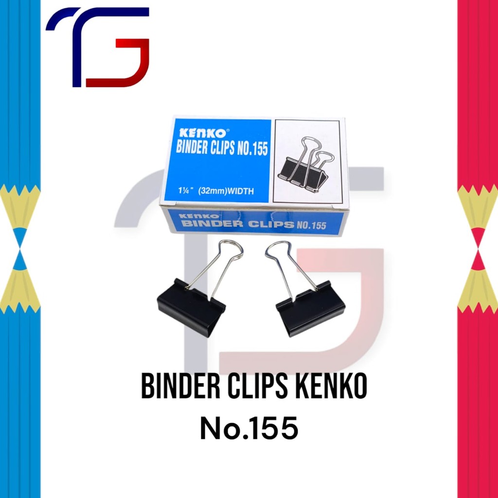 

KENKO BINDER CLIP NO.155 (32MM)