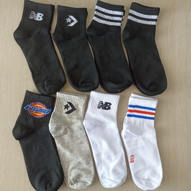 kaos kaki olahraga 3/4 motif| kaos kaki sport branded | kaos kaki NB kaos kaki Dickies| kaos kaki Ol