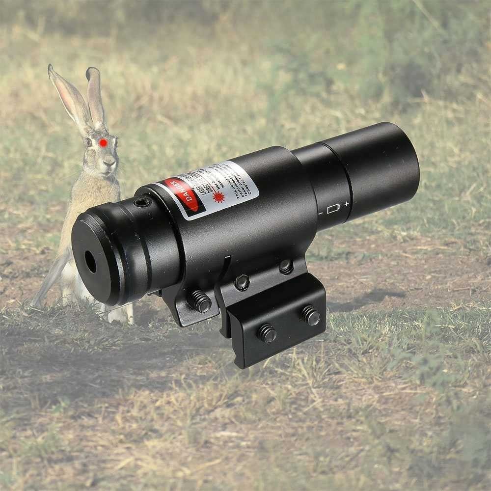 BSDMall- Tactical Red Laser Gun Mount Airsoft Rifle 650nm | Senapan Laser Merah Taktis Senapan Airso