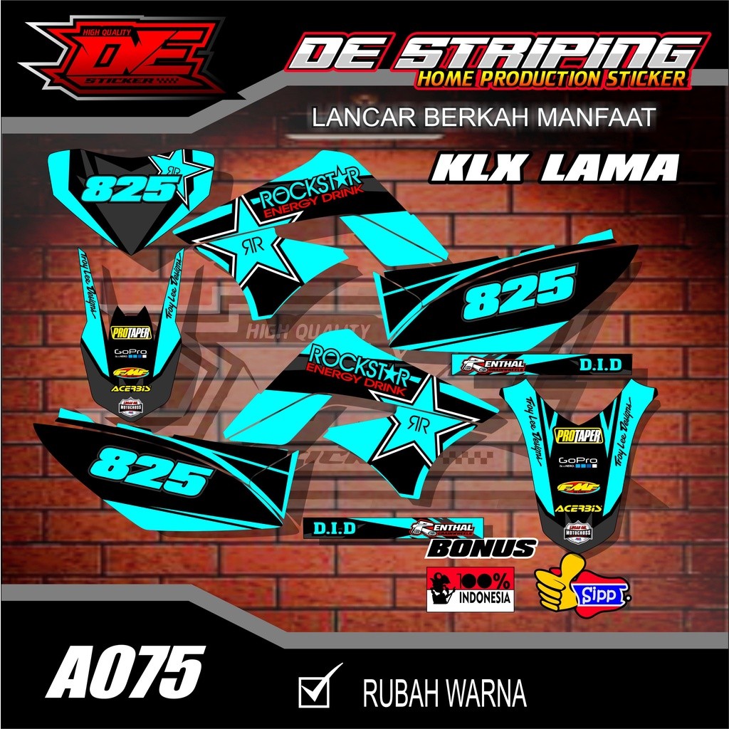 Striping Klx Lama Stiker Klx Lama Klx 150 Old