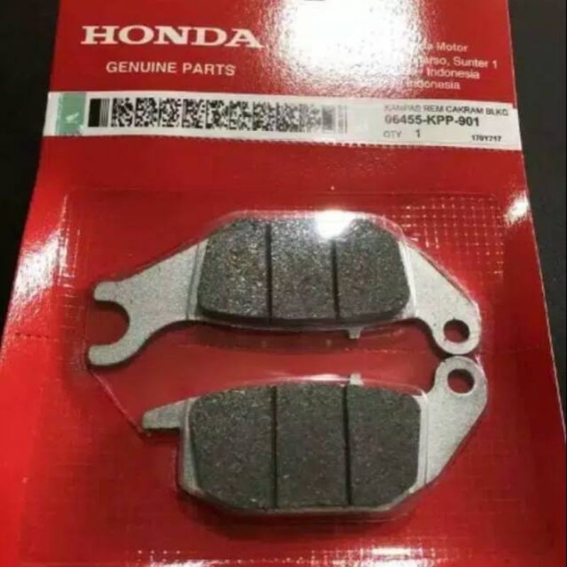 Kampas Rem Belakang Supra X 125 Discpad Rem Belakang Supra X 125
