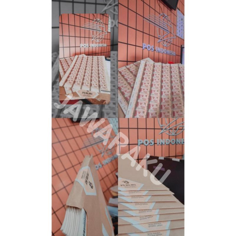 

Materai 10000 Asli Original Pos Indonesia ( PER 30 PCS/KEPING) RESMI PERURI