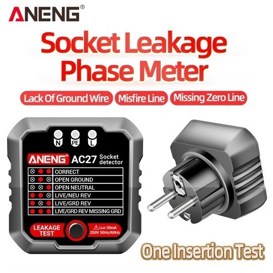

- ANENG Smart Socket Detector Check Voltage - AC27 -