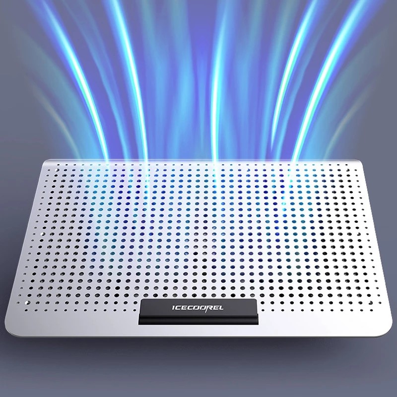 Aluminum Alloy Laptop Cooler Stand Gaming Laptop Cooling Fan Laptop Cooling Pad 11 13 17 Inch Notebo