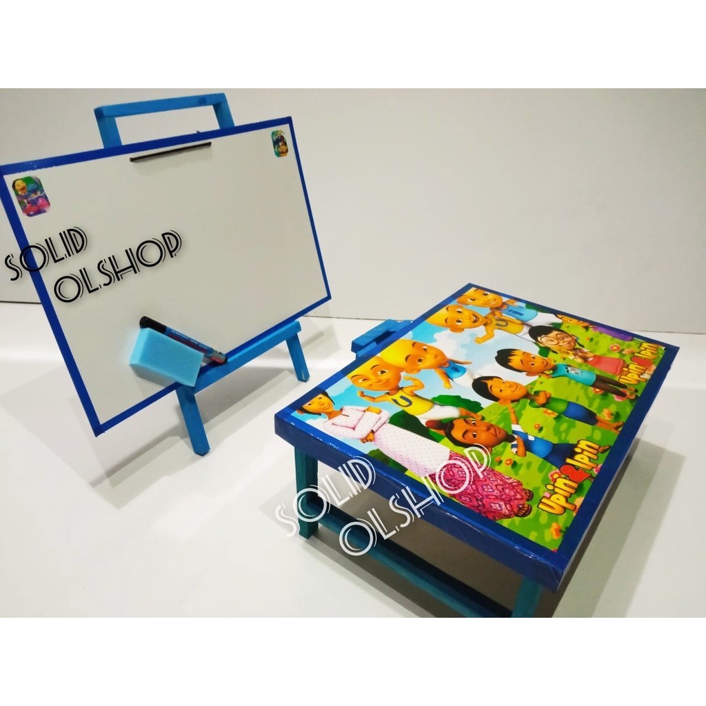 

Ndevansss - 1 Set Paket Hemat Alat Tulis Anak + Papan Tulis Penyangga 30X40Cm Karakter - Shopee