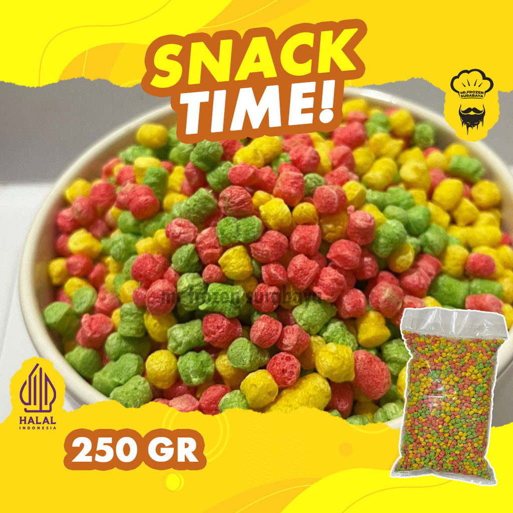 

Rice Crispy Rainbow Nyam Nyam Kemasan Loss 250gr