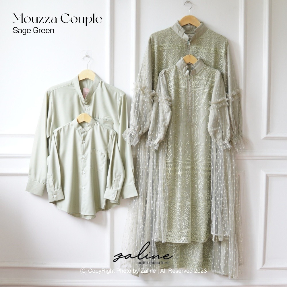 [READY STOK] SARIMBIT MOUZZA RAYYA SERIES LEBARAN IDUL ADHA Baju Gamis Dress Outfit Kondangan