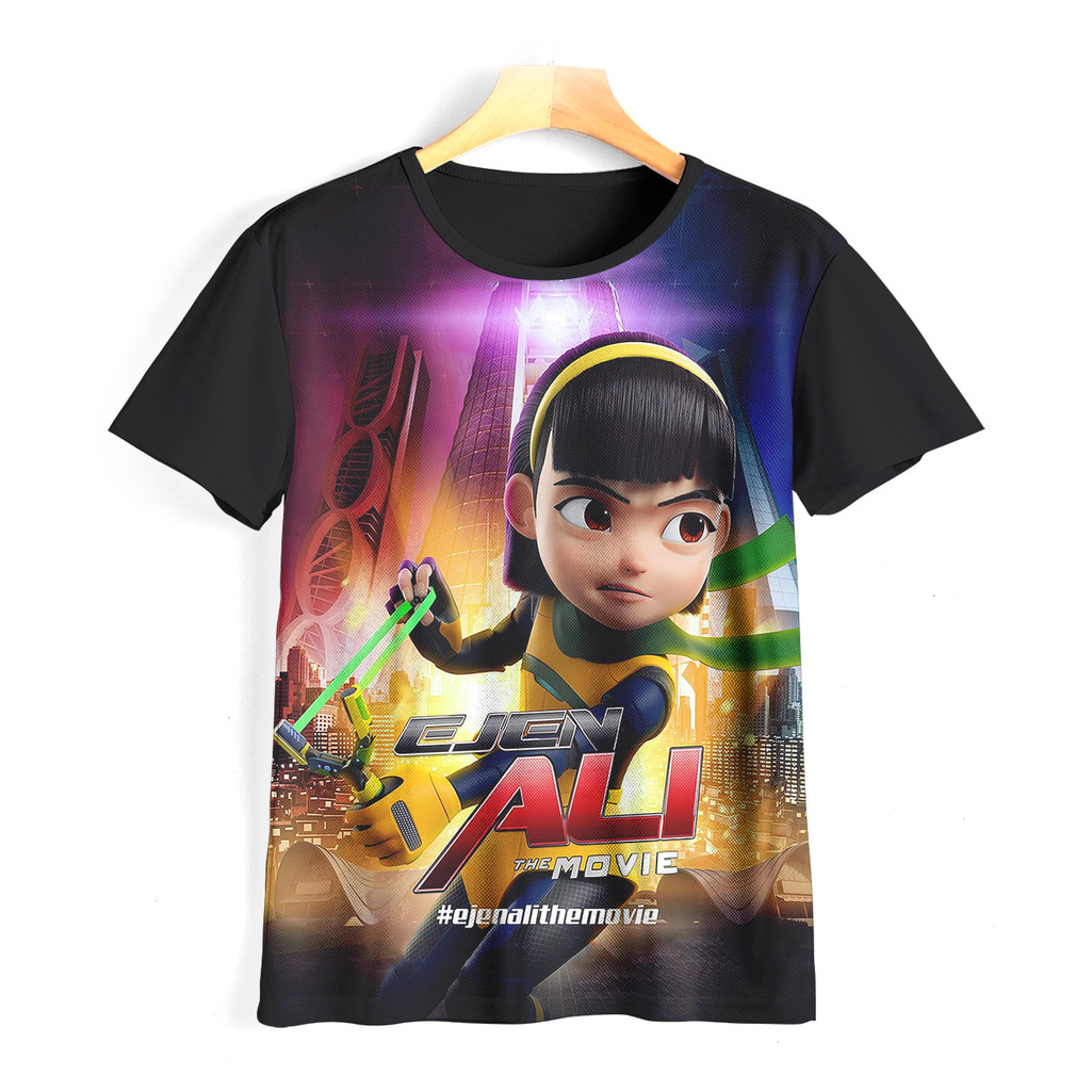 Kaos Ejen Alicia Keren dan Adem | Baju Ejen Alicia Untuk  Anak & Dewasa | 02EAC005