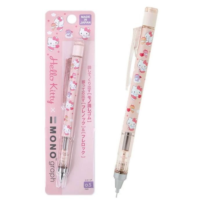 

Tombow Mono Graph Sanrio 2024 Version Mechanical Pencil 0.5mm Pensil Mekanik Limited Edition - Hello Kitty