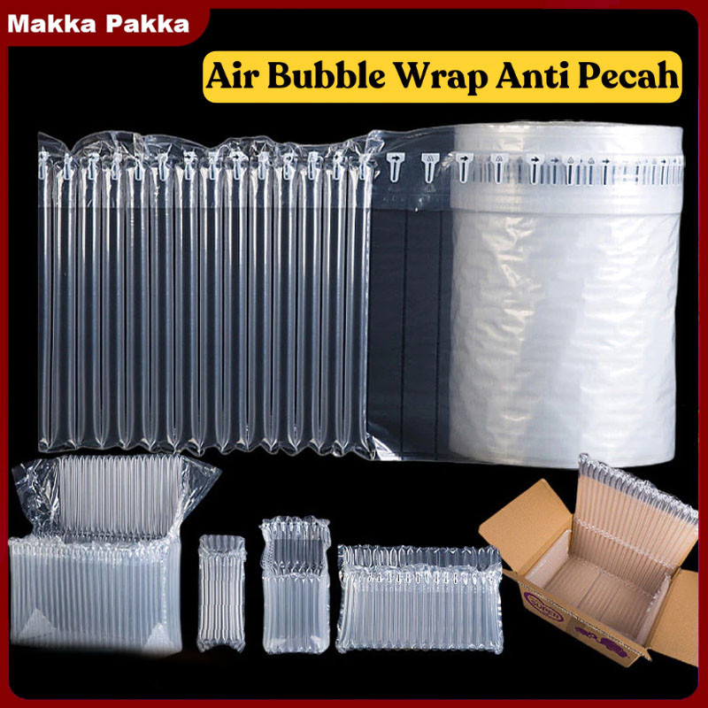 

Air Bubble Wrap Anti Pecah Inflatable Bag Plastik Air Bag Roll Cushion Packing Bubble Wrap Packing Inflatable Bubble Wrap Inflatable Roll Extra Bubble Packing Air Bag Cushion