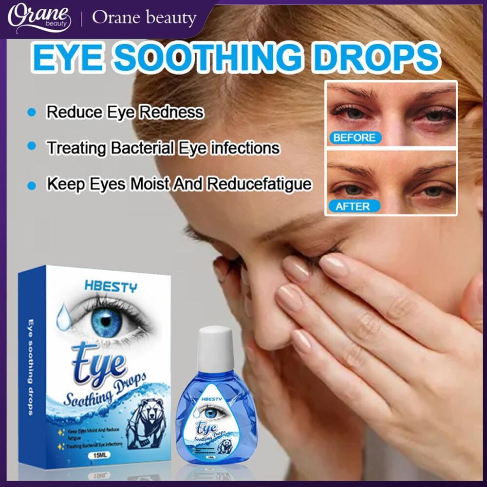 Oranebeauty 15ml Lutein empedu beruang solusi perawatan mata penglihatan kabur penghilang kelelahan 