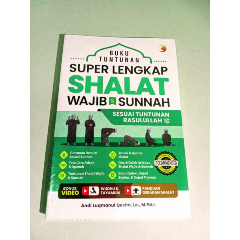 

Buku Tuntunan super lengkap shalat wajib dan sunah Foto Copy